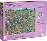 Puzzle 1000 pièces - Parcs d'attraction du monde