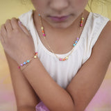 Collier Boutique Golden rainbow
