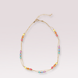 Collier Boutique Golden rainbow