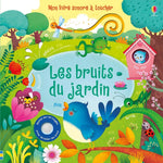 Bruits du jardin - livre sonore et à toucher