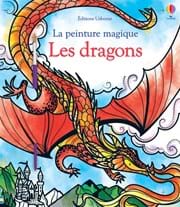 Les dragons - peinture magique