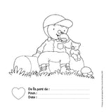 Les mercredis de T'choupi - Stickers mousse de la forêt - Dès 2 ans