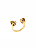 Bague Facetoface Tête de léopard - Leopard Head ring