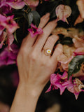 Bague ajustable cercle Marguerite