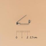 Broche - planète rose