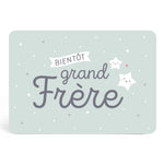 Carte annonce - Bientôt grand frère