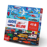 Puzzle 48 pièces - Above + below - Au-dessus et en dessous