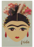 Carte fleurs séchées - Frida