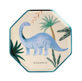 Assortiment de 8 assiettes - Royaume des dinosaures