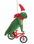 T rex à vélo - décoration