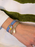 Blue Elastic charm's - Blue&Yellow Fusilier Fish