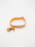 Gold Elastic charm's Leopard - Nach