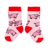 Chaussettes enfants Cochons Amoureux