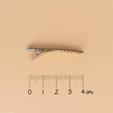 Barrette mini lapin rayé