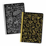 Lot de 2 petits carnets