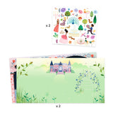 Histoires de stickers - La vie au chateau