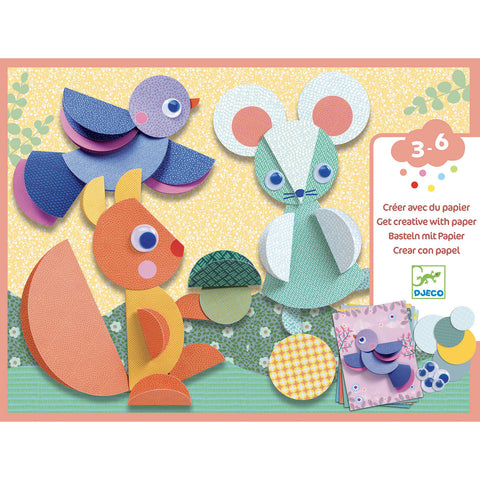 Créer avec du papier -  Ronds et ronds