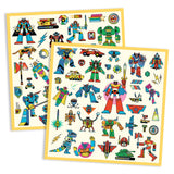 Stickers textures - Robots