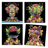 Créer avec des stickers - Inspired by Giuseppe Arcimboldo