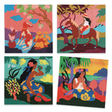 Cartes à peindre - Inspired by Paul Gauguin