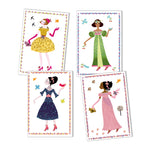 Stickers & paperdolls - Robes des 4 saisons