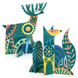 Sculptures à gratter - Animaux folk