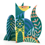 Sculptures à gratter - Animaux folk
