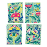 Cartes à gratter - Jardin fabuleux