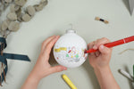 Kit DIY à colorier - Boule de Noël