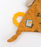 Doudou attache-tétine lion - Sous mon baobab