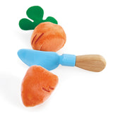 Panier de légumes en feutrine