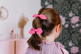 Elastique noeud lapin - Double gaze cerises