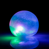 GLITTER PUFFER BALL LIGHT UP