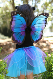 Set de papillon bleu et violet 4-7 ans