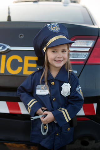Costume de policier avec accessoires 5-6 ans