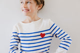 Broche - Coeur rouge