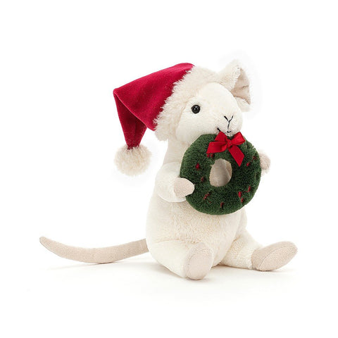 Souris de Noël - Merry mouse wreath