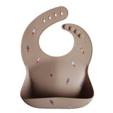 Bavoir silicone mushie - Rocket fusée