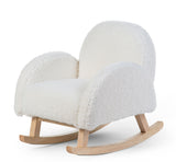 Chaise à bascule pour enfant Teddy - Ecru naturel