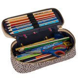 Trousse Pencil box - Leopard cherry