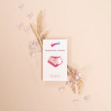 Pin's je porte la culotte Dentelle