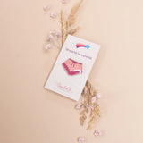 Pin's je porte la culotte Dentelle