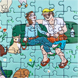 Puzzle Journée au parc à chiens 500 pièces - Coucou Suzette