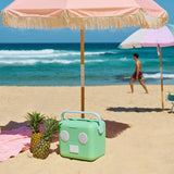 Beach cooler box sounds Mint - Glacière de plage musicale