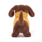 Sweater Sausage Dog Yellow - Chien saucisse