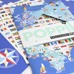 Poster en Stickers - Drapeaux du monde