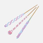 Baguettes magiques à fabriquer - Magic wand kit Pastel