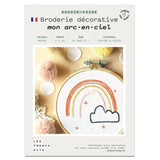 Kit de broderie - Mon arc-en-ciel