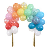 Arche de ballons arc-en-ciel (lot de 40 ballons)