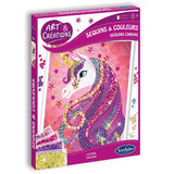 Art et créations - Sequins et couleurs - Licorne